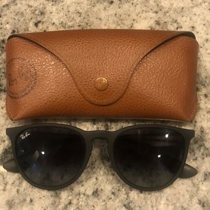 Authentic Black Erika Classic Ray-Ban Sunglasses